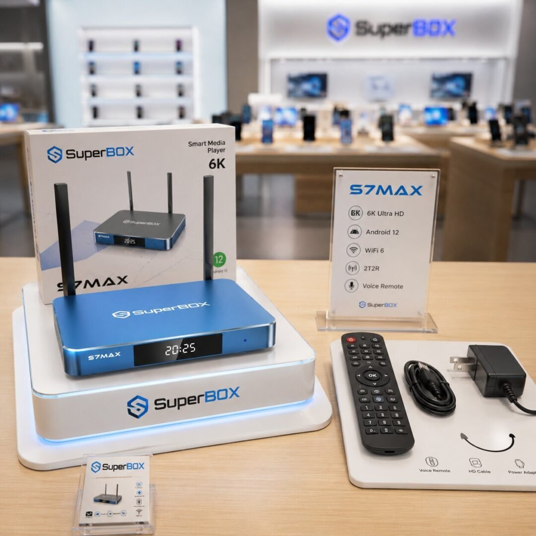 Combo SuperBox S7 Max at the SuperBox TV Box Store