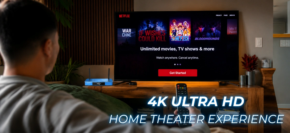 SuperBox S6 Max delivers immersive 4K Ultra HD home theater entertainment