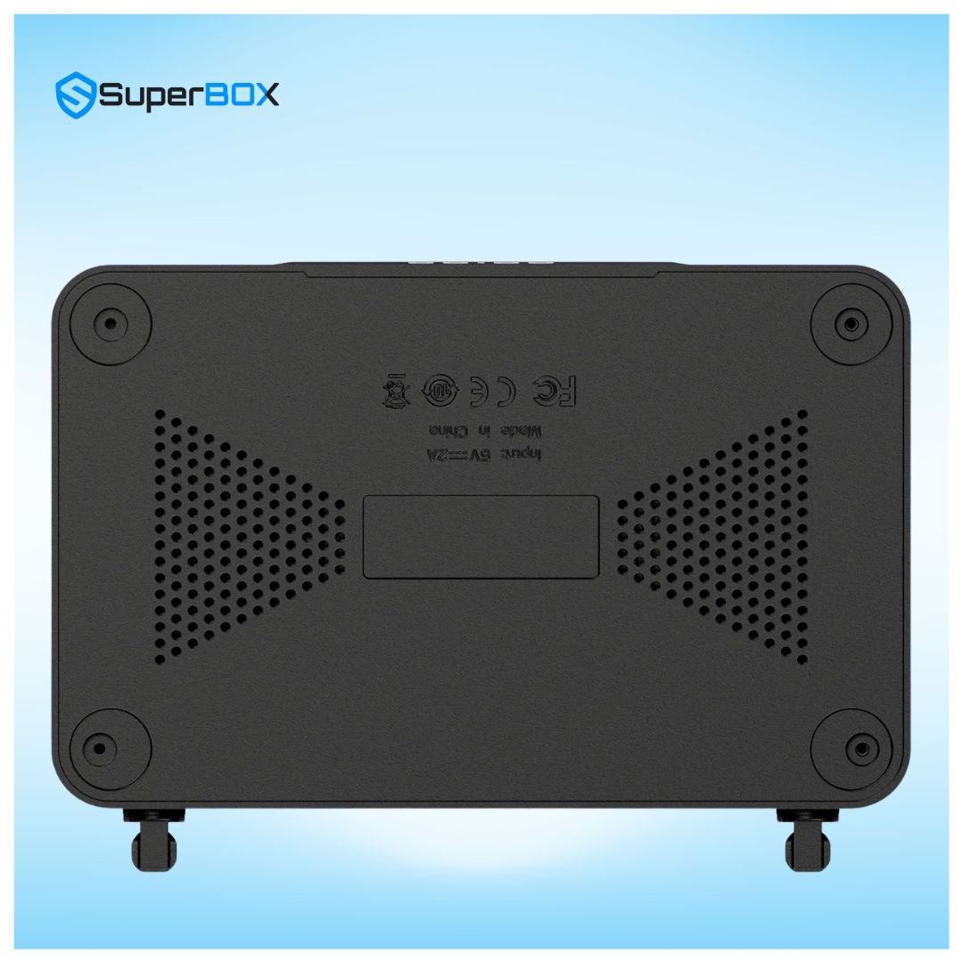 SuperBox S6 Pro cooling system bottom view