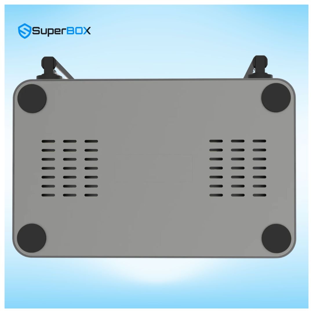SuperBox S6 Ultra cooling system bottom view