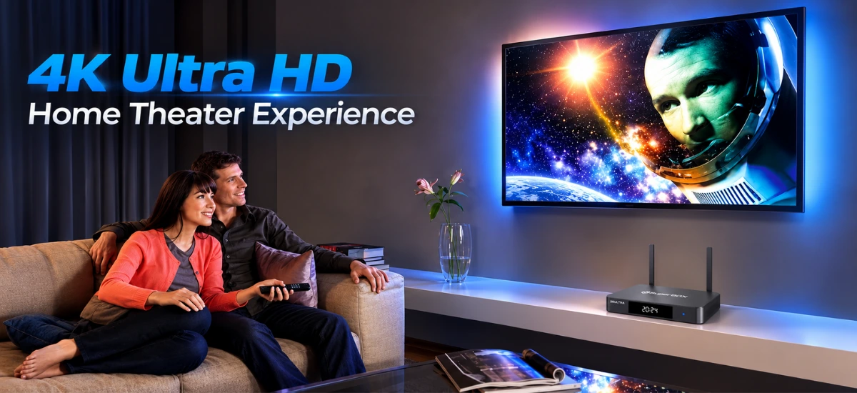 SuperBox S6 Ultra 35 SuperBox S6 Ultra delivers stunning 4K Ultra HD home theater streaming