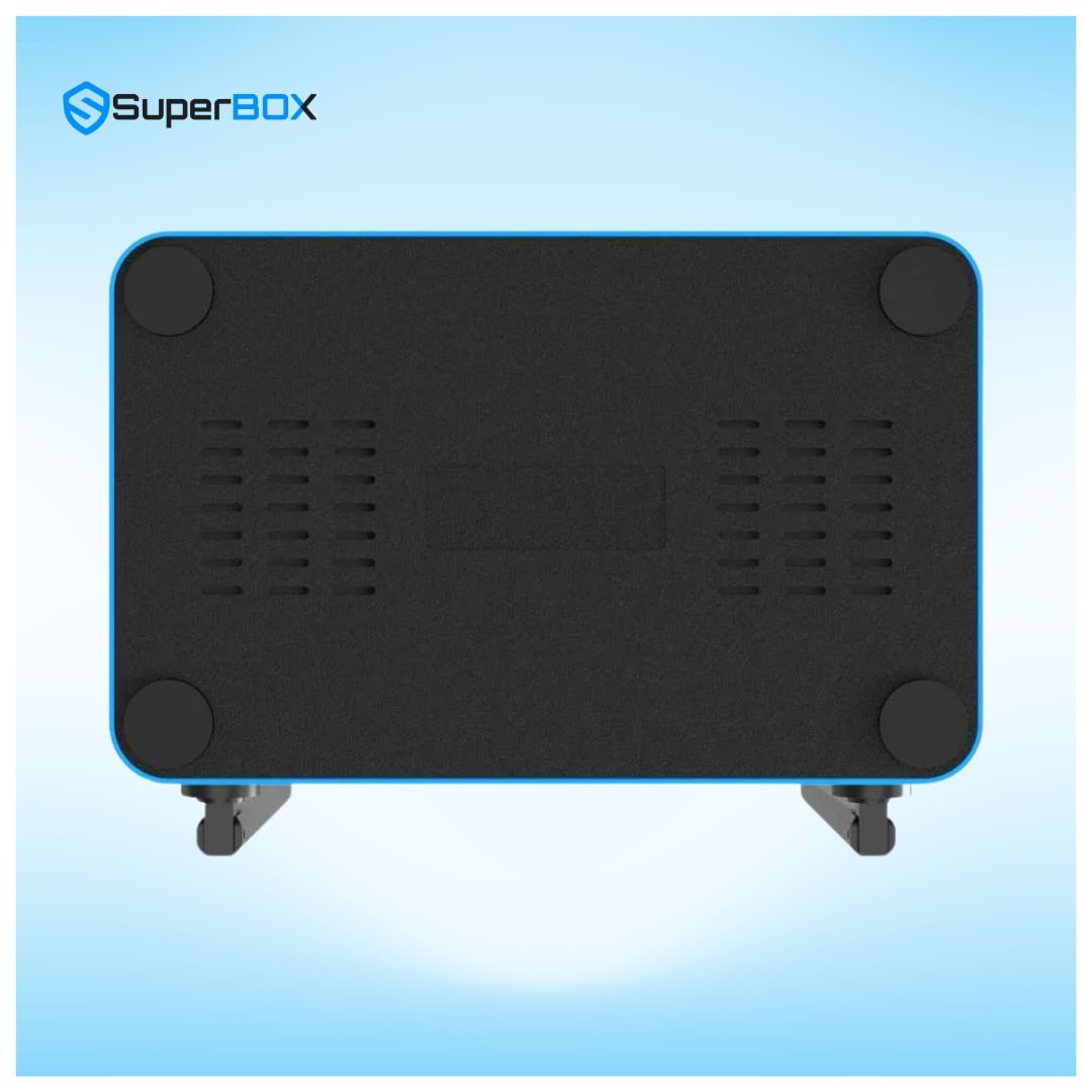 SuperBox S7 Max cooling system bottom view