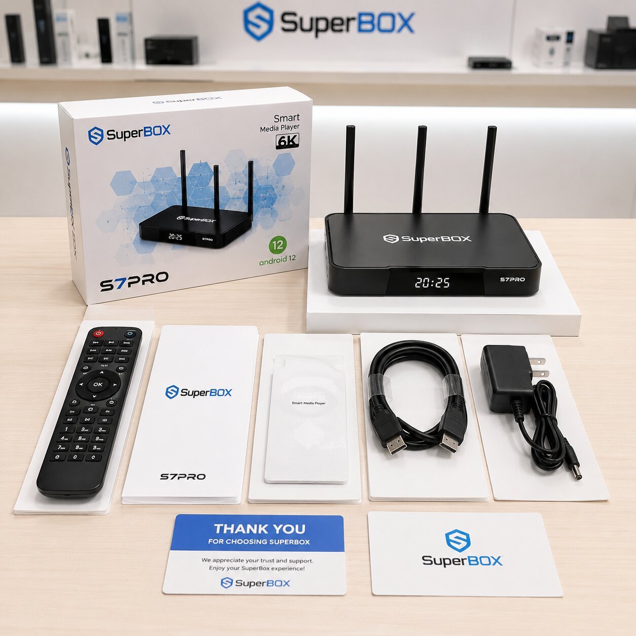 SuperBox S7 Pro 15 SuperBox S7 Pro Combo at SuperBox TV Box Store