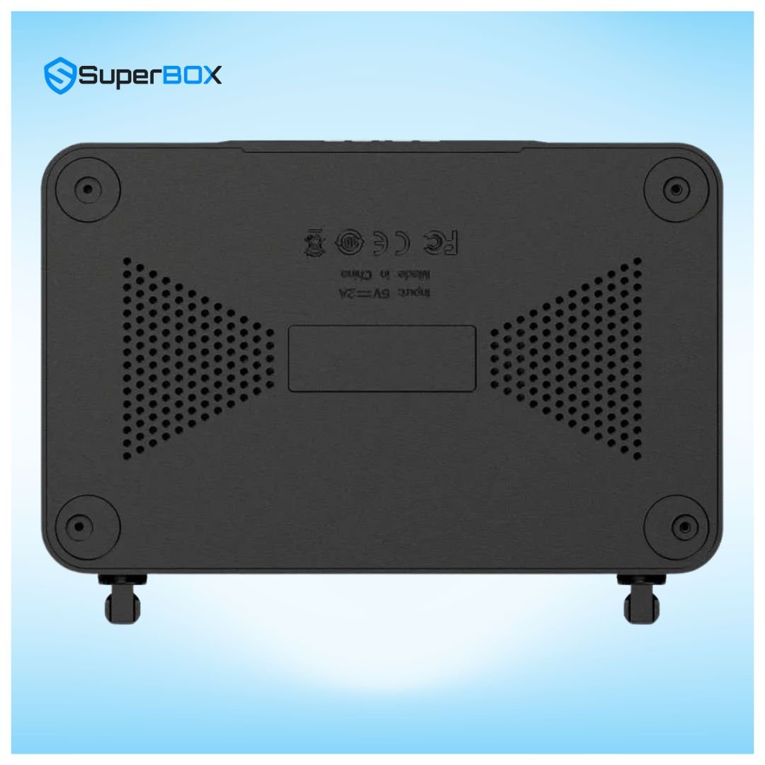 SuperBox S7 Pro cooling system bottom view