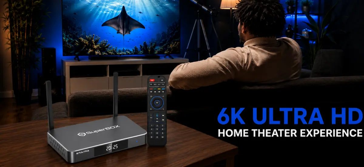 SuperBox S7 Ultra 5 SuperBox S7 Ultra 6K Ultra HD home theater experience