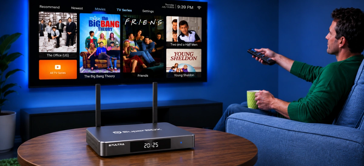 SuperBox S7 Ultra 3 SuperBox S7 Ultra Blue VOD feature
