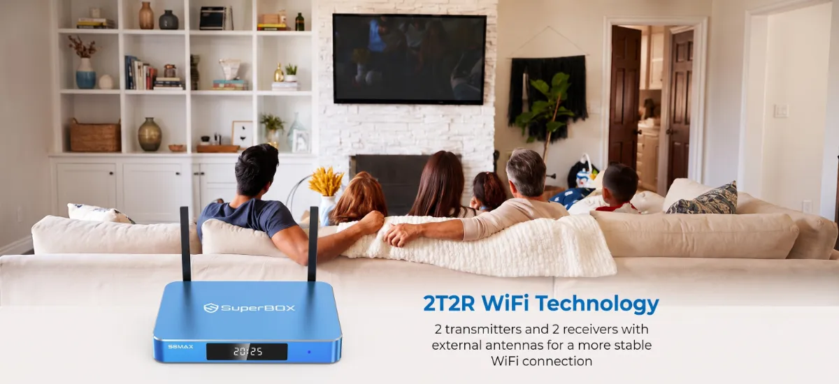 SuperBox S8 Max 2T2R WiFi