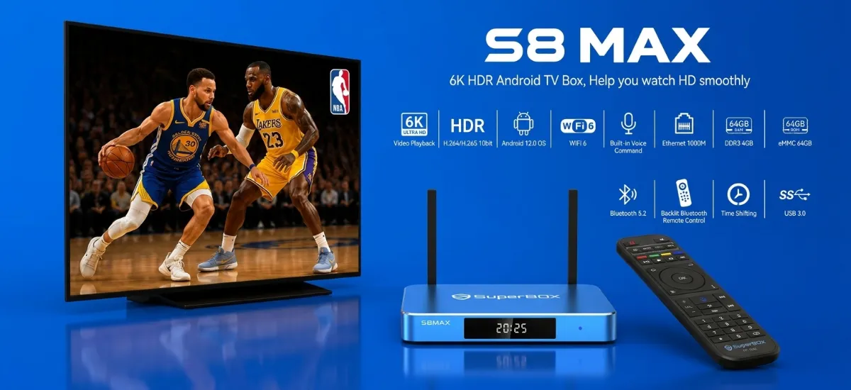 SuperBox S8 Max Features Overview