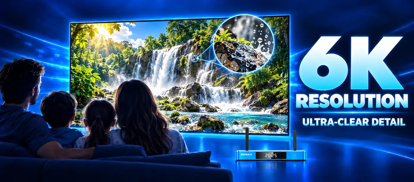 SuperBox S8 Max feature 6k resolution 1