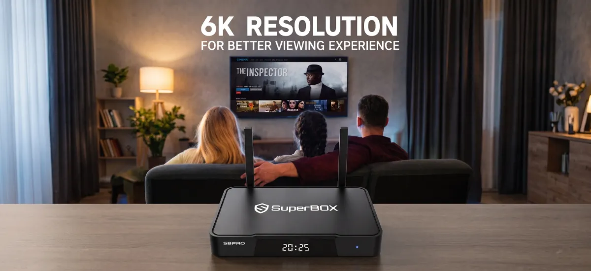 SuperBox S8 Pro 6K Resolution