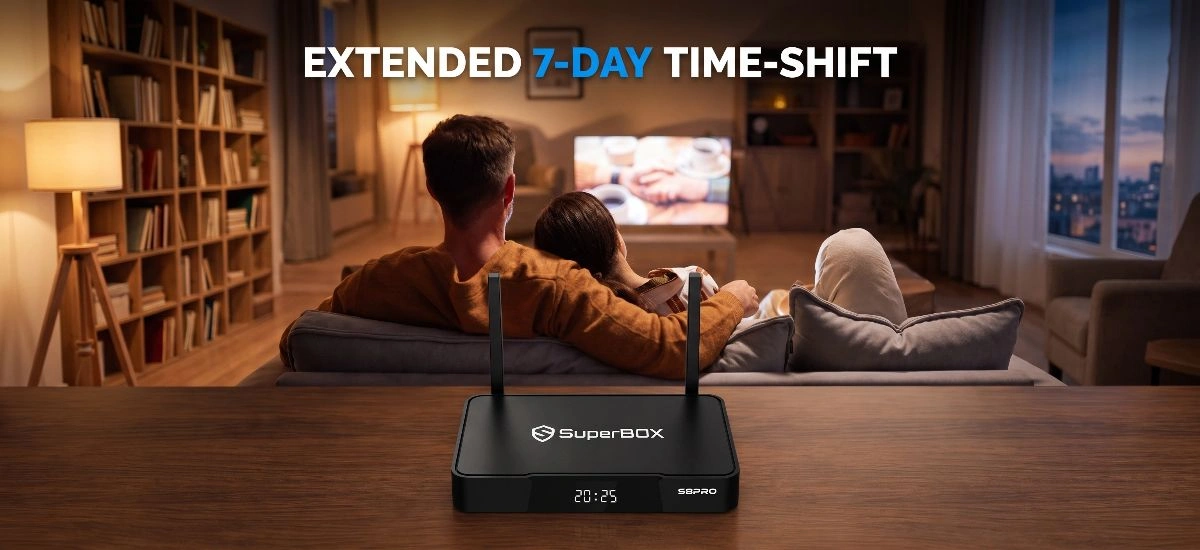 SuperBox S8 Pro 7 Day Time Shift