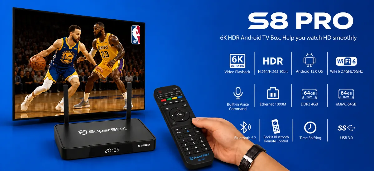 SuperBox S8 Pro Features Overview
