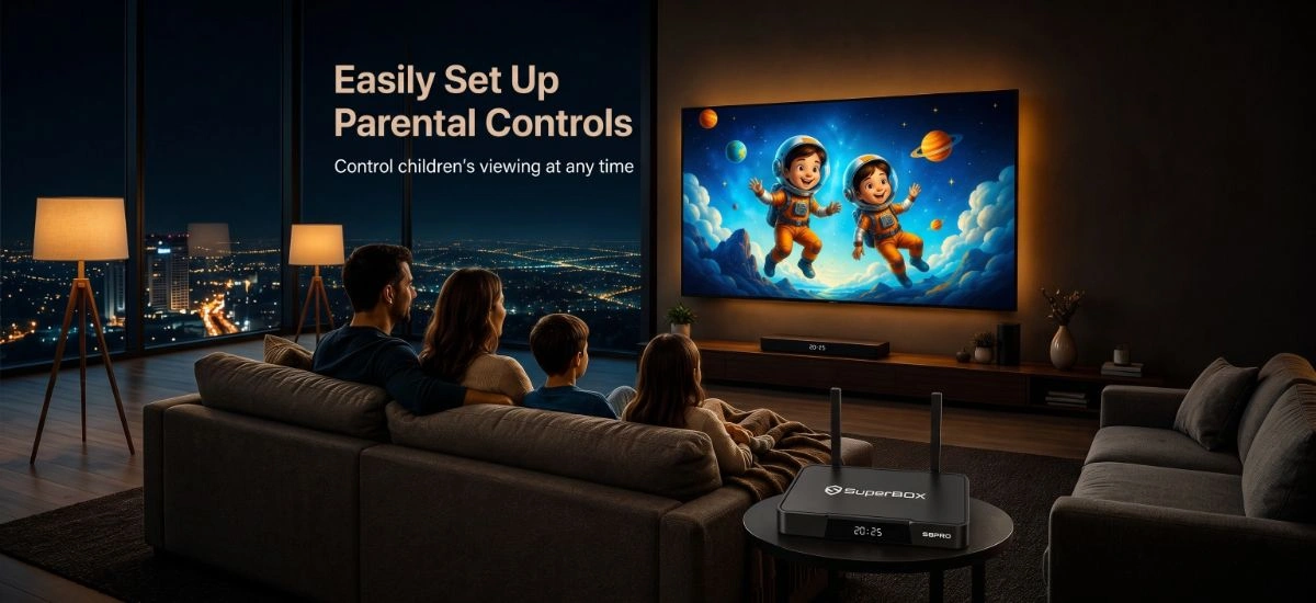 SuperBox S8 Pro Parental Control