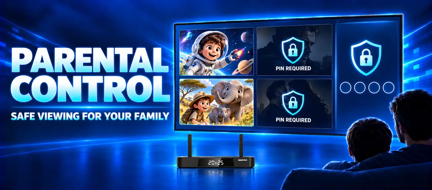 SuperBox S8 Pro 38 SuperBox S8 Pro feature parental control