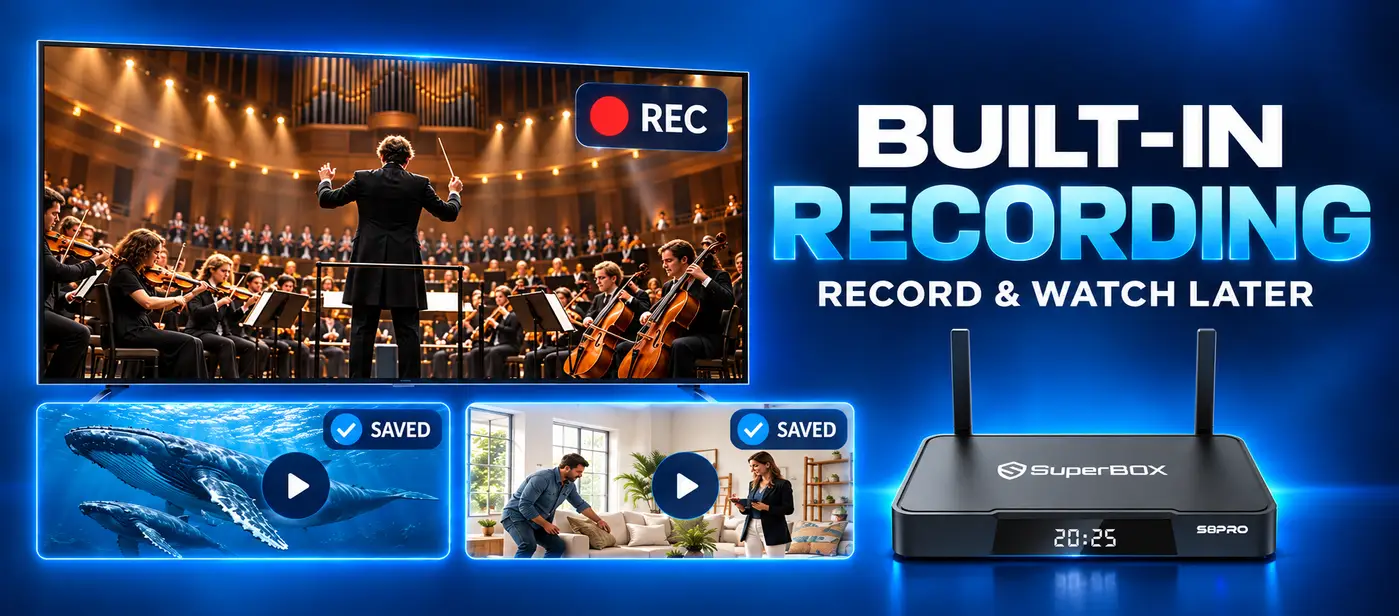 SuperBox S8 Pro 35 SuperBox S8 Pro new feature built in recording 2