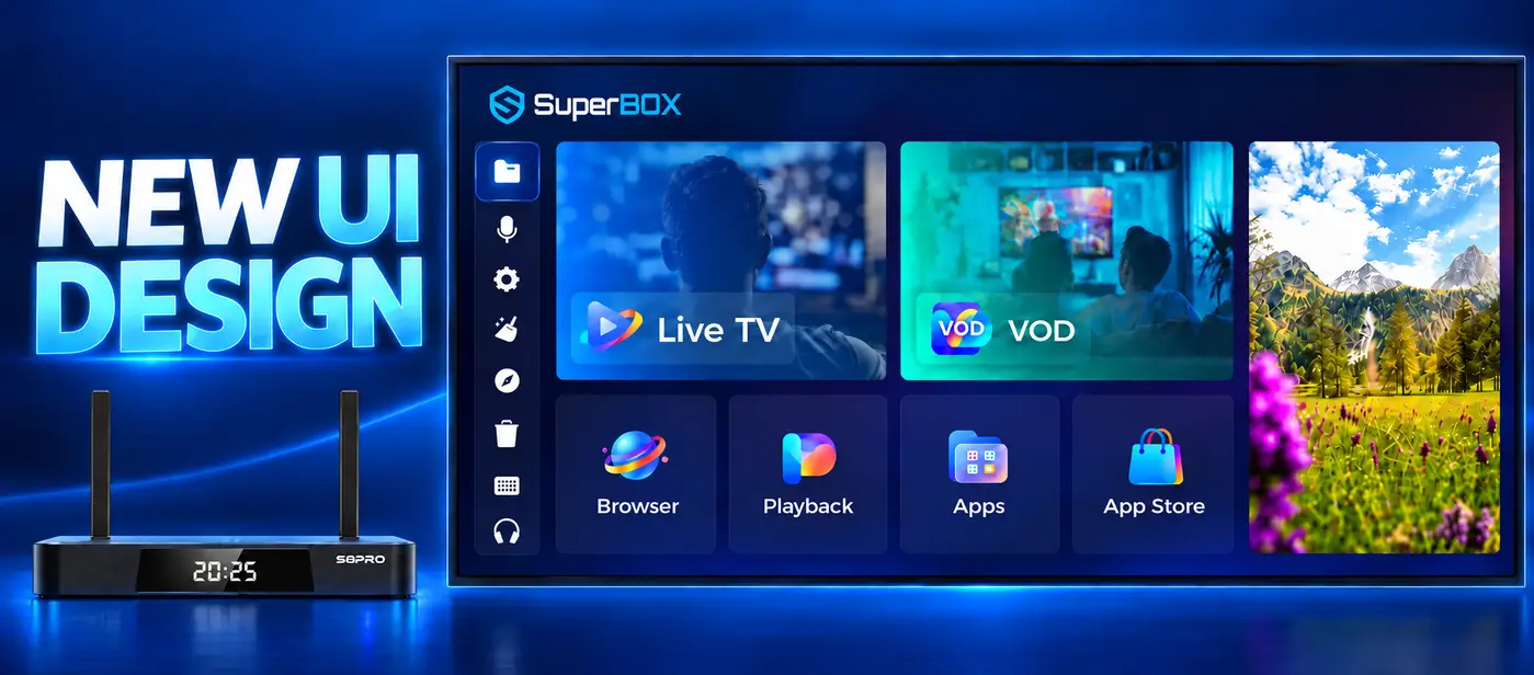 SuperBox S8 Pro 32 SuperBox S8 Pro new feature redesigned ui 2