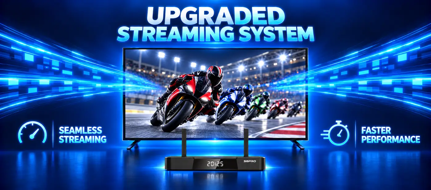 SuperBox S8 Pro Upgraded Streaming System Features SuperBox S8 Pro Upgraded Streaming System Features