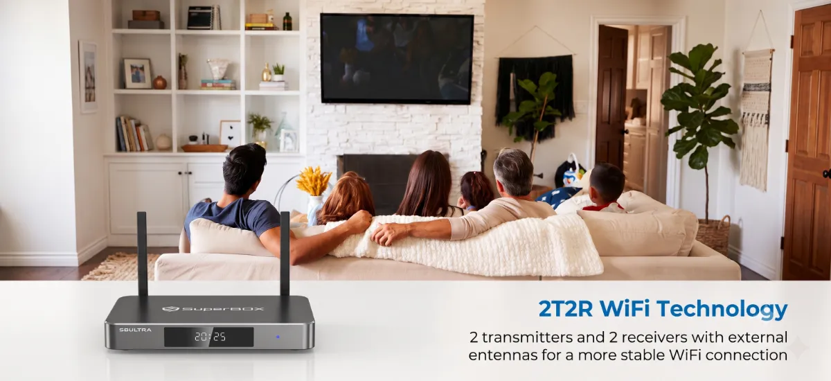 Superbox S8 Ultra 24 SuperBox S8 Ultra 2T2R WiFi