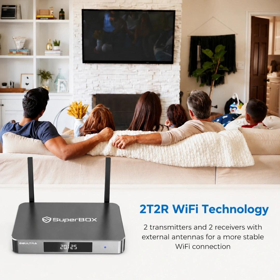 SuperBox S8 Ultra 2T2R WiFi