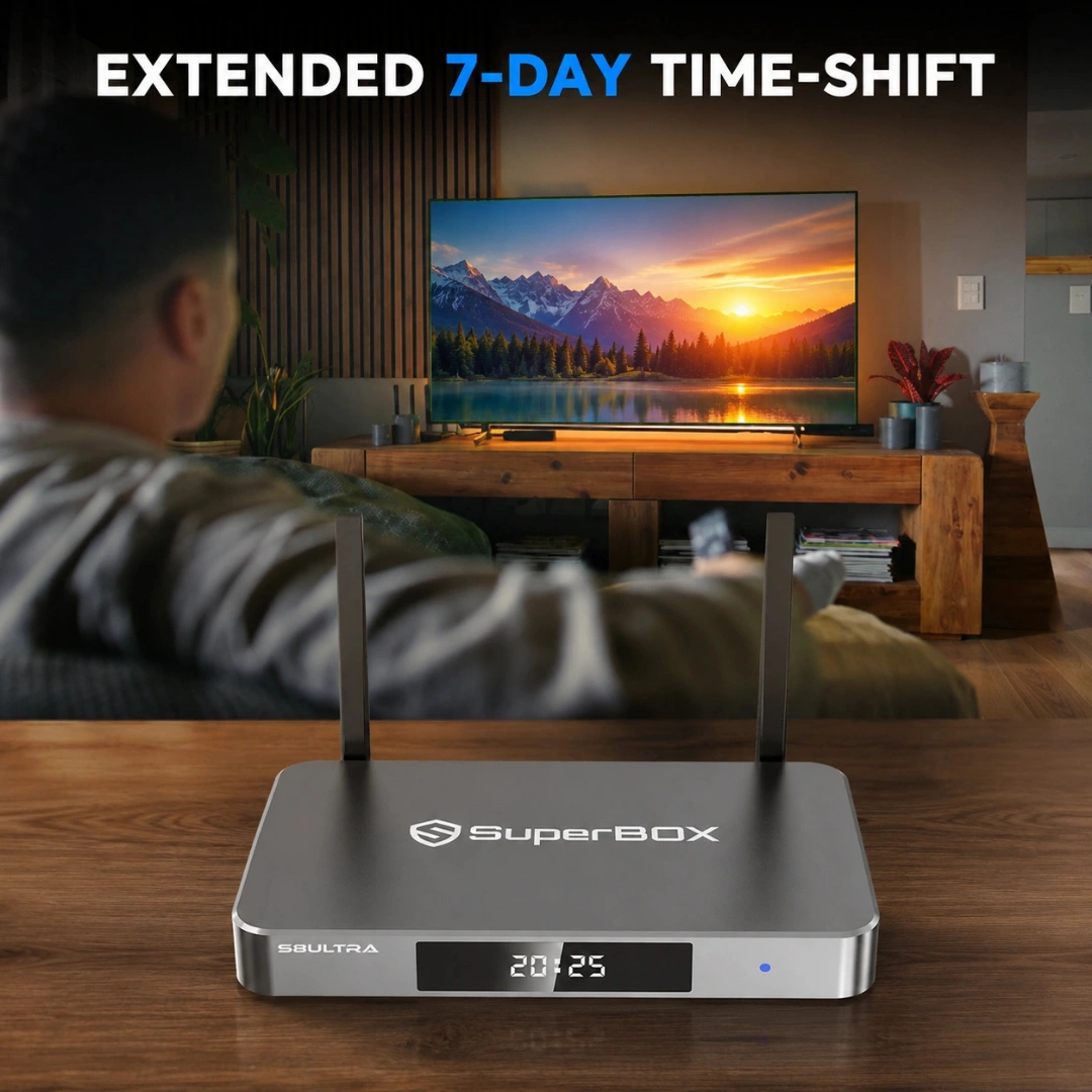 Superbox S8 Ultra 10 SuperBox S8 Ultra 7 Day Time Shift