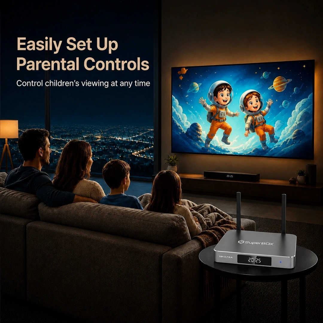 Superbox S8 Ultra 14 SuperBox S8 Ultra Parental Control