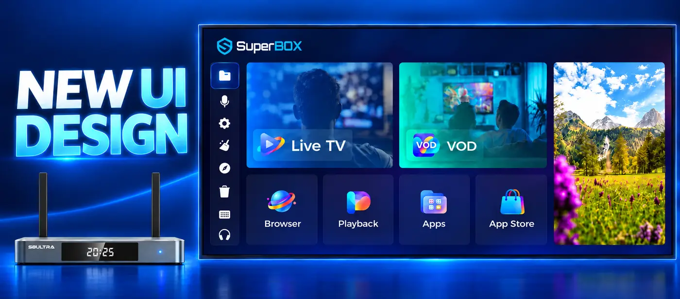 Superbox S8 Ultra 35 SuperBox S8 Ultra new feature redesigned ui 2