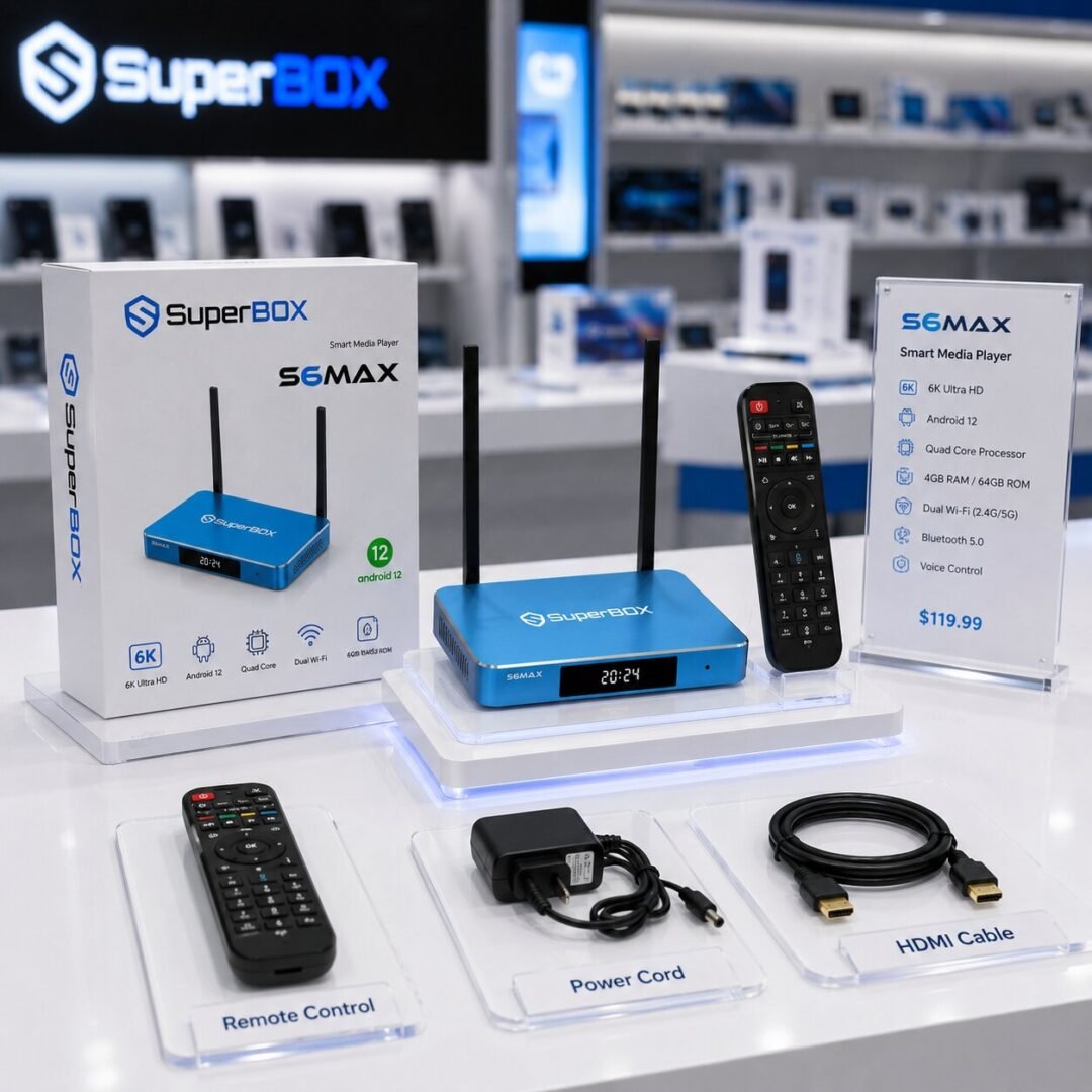 Unboxing the SuperBox S6 Max at the SuperBox TV Box Store