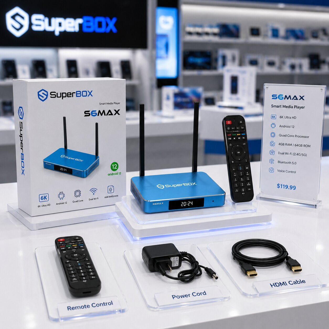 SuperBox S6 Max 14 Unboxing the SuperBox S6 Max at the SuperBox TV Box Store