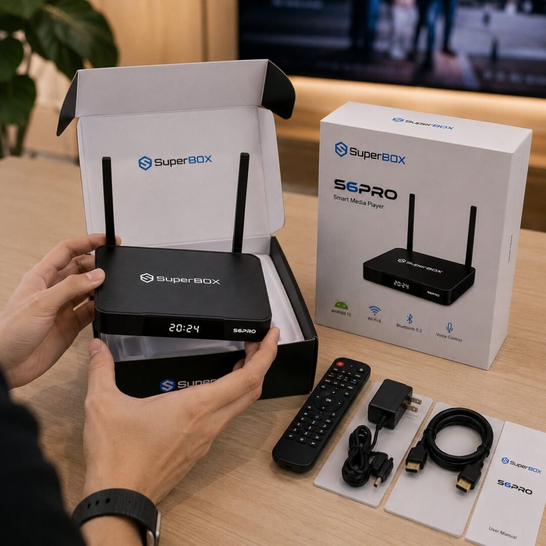 Unboxing the SuperBox S6 Pro at the SuperBox TV Box Store 1