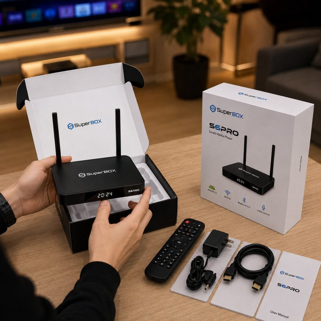 Unboxing the SuperBox S6 Pro at the SuperBox TV Box Store