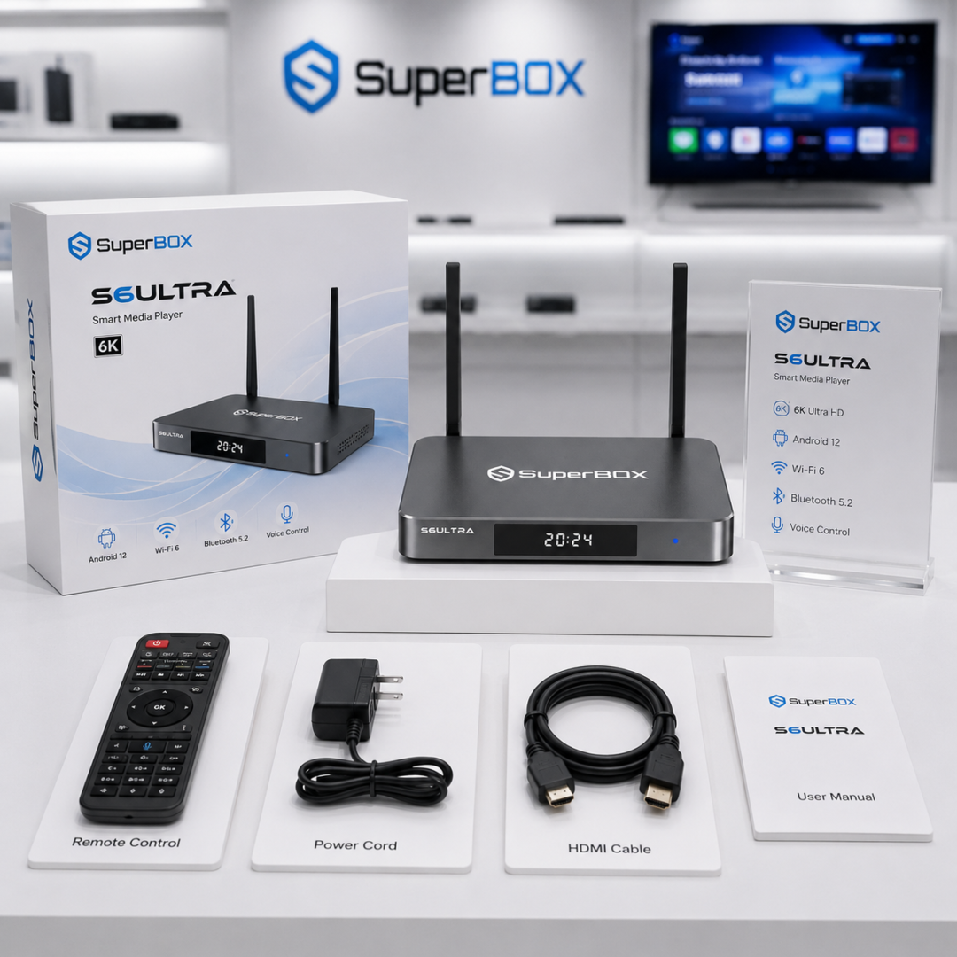 Unboxing the SuperBox S6 Ultra at the SuperBox TV Box Store