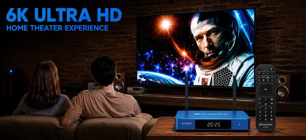 superbox s7 max 6k home theater