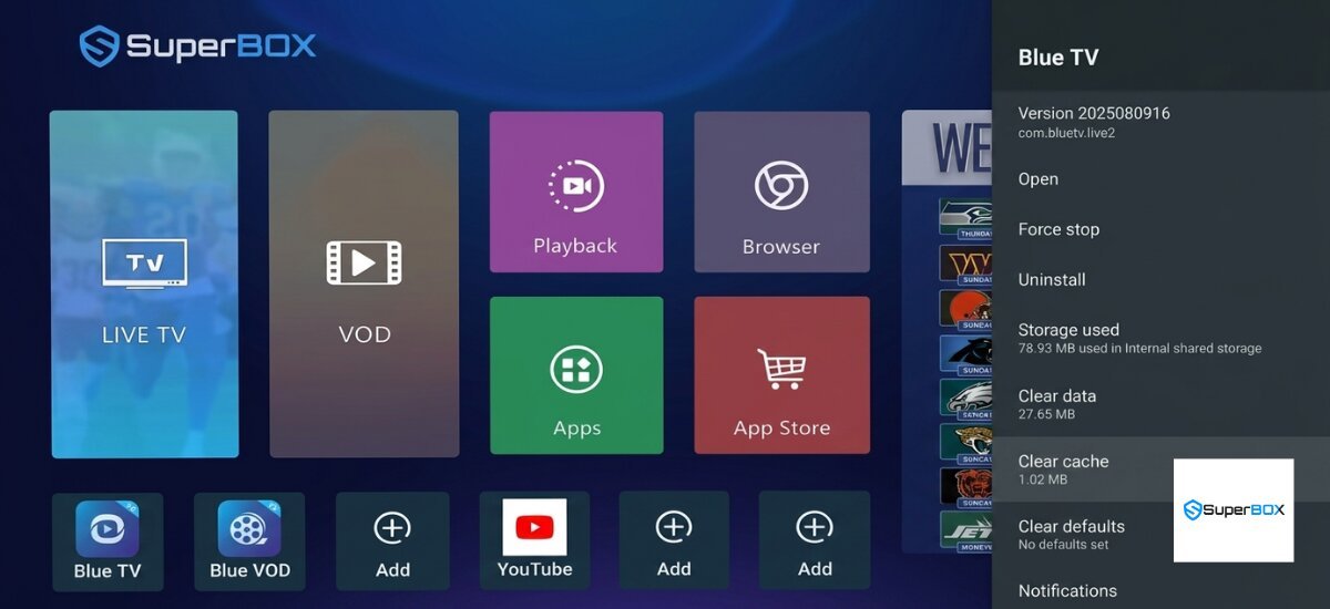 How to Clear Cache on SuperBox S7: Step-by-Step Maintenance Guide 21 Method 2 Clear Cache for Individual Apps