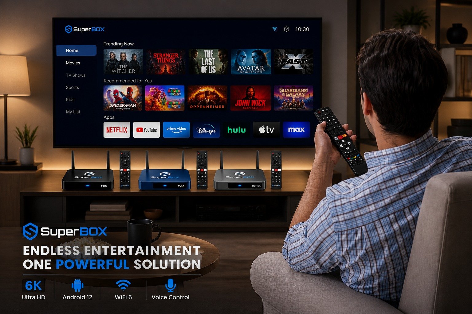 Setting Up and Using Your SuperBox TV Box