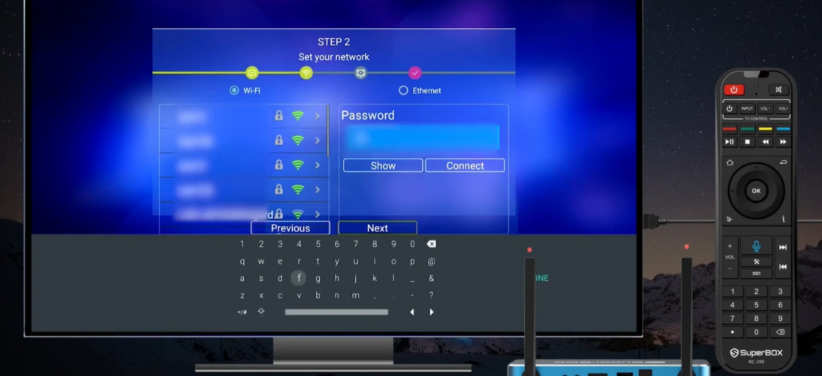 How to Connect SuperBox S7 to Wi-Fi 6: Step-by-Step Wireless Setup Guide 23 Step 5 Enter Your WiFi Password