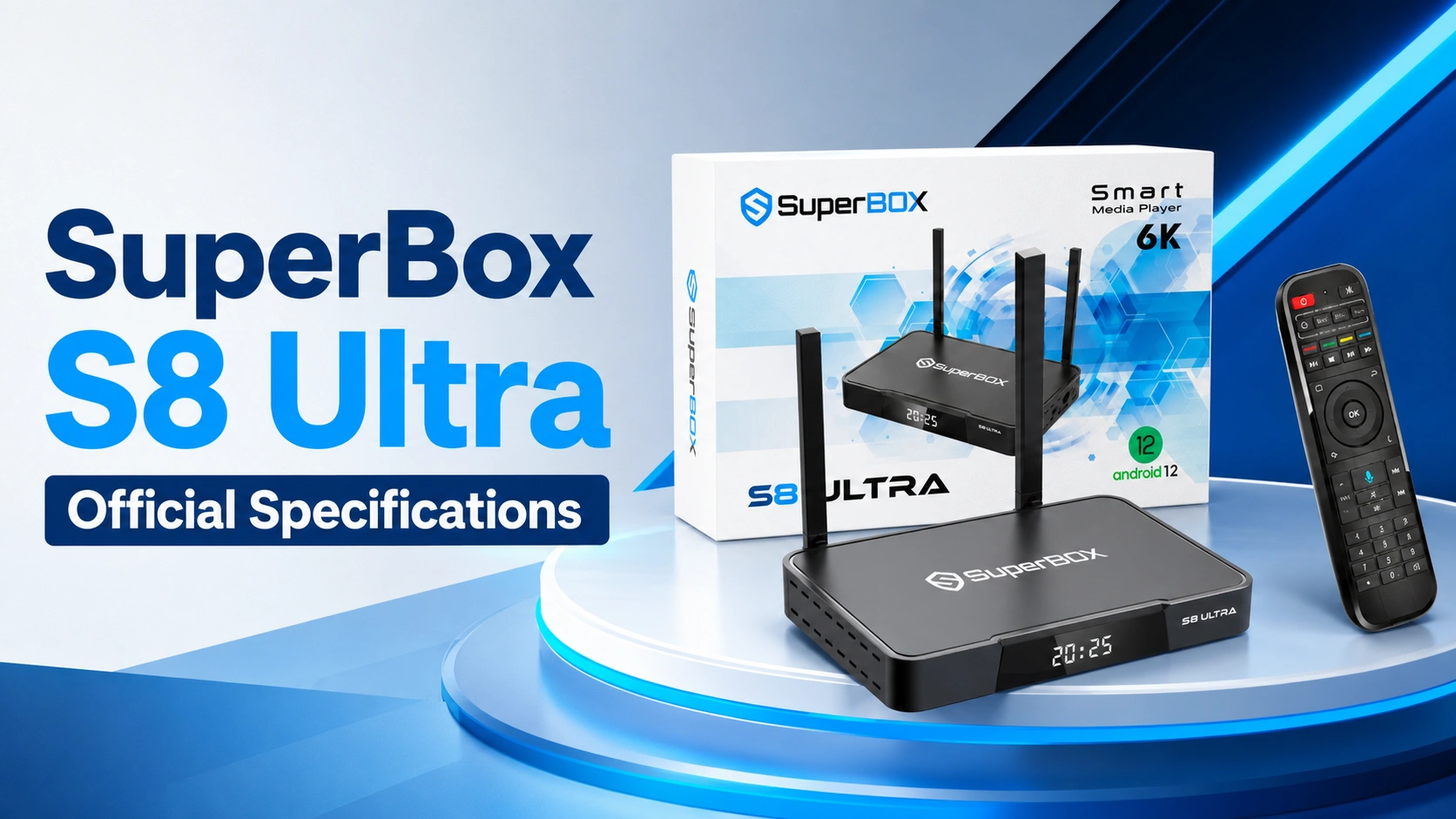 SuperBox S8 Ultra Official Specifications