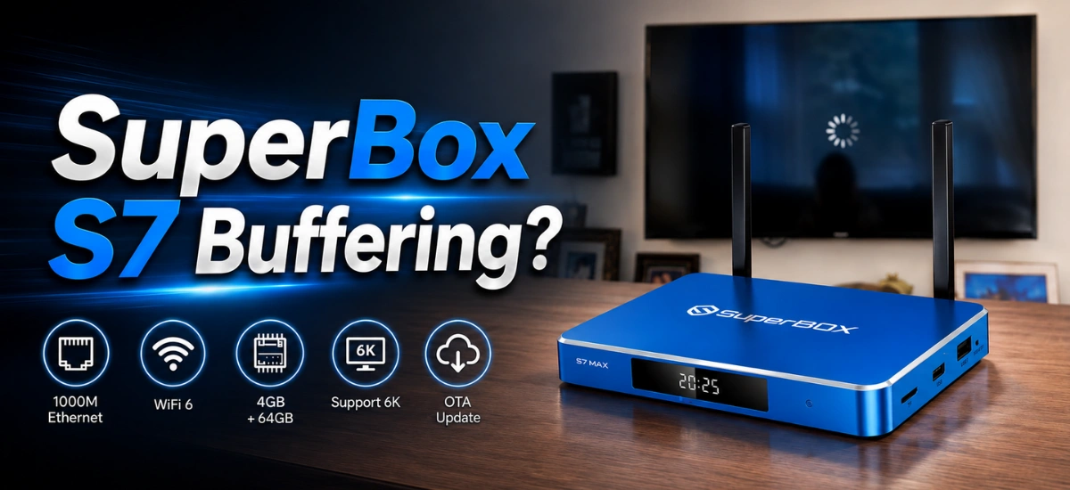 Buffer-Free 4K Streaming on SuperBox S7 Buffer-free 4K video streaming on SuperBox S7 series