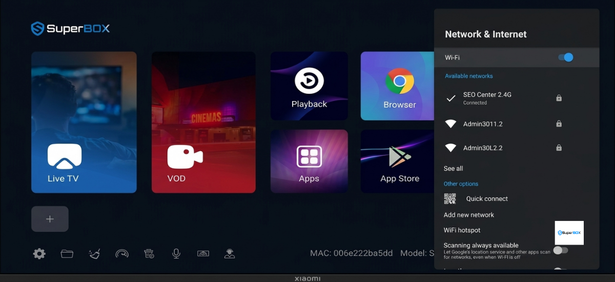 How to Set Up SuperBox S8 for Live TV and Sports: Complete Guide 23 Step 2 Complete the Initial System Setup