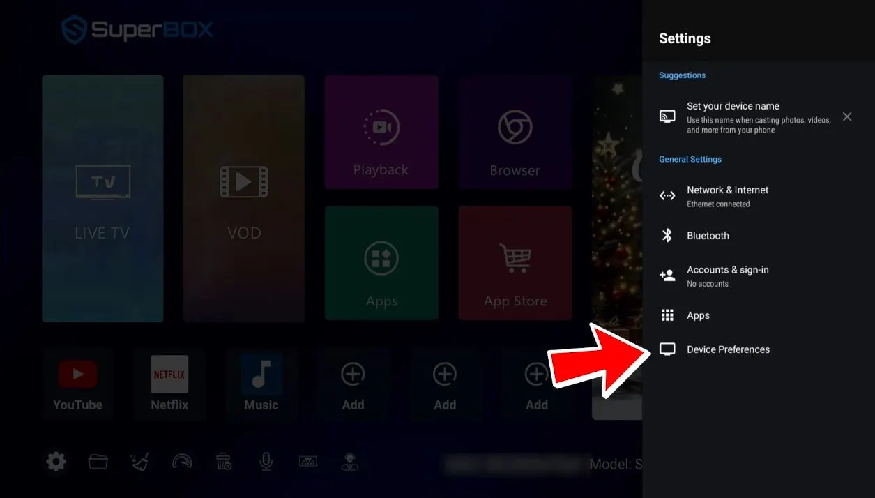 How to Factory Reset SuperBox Pro, Max and Ultra - Easy and Fast 35 step2