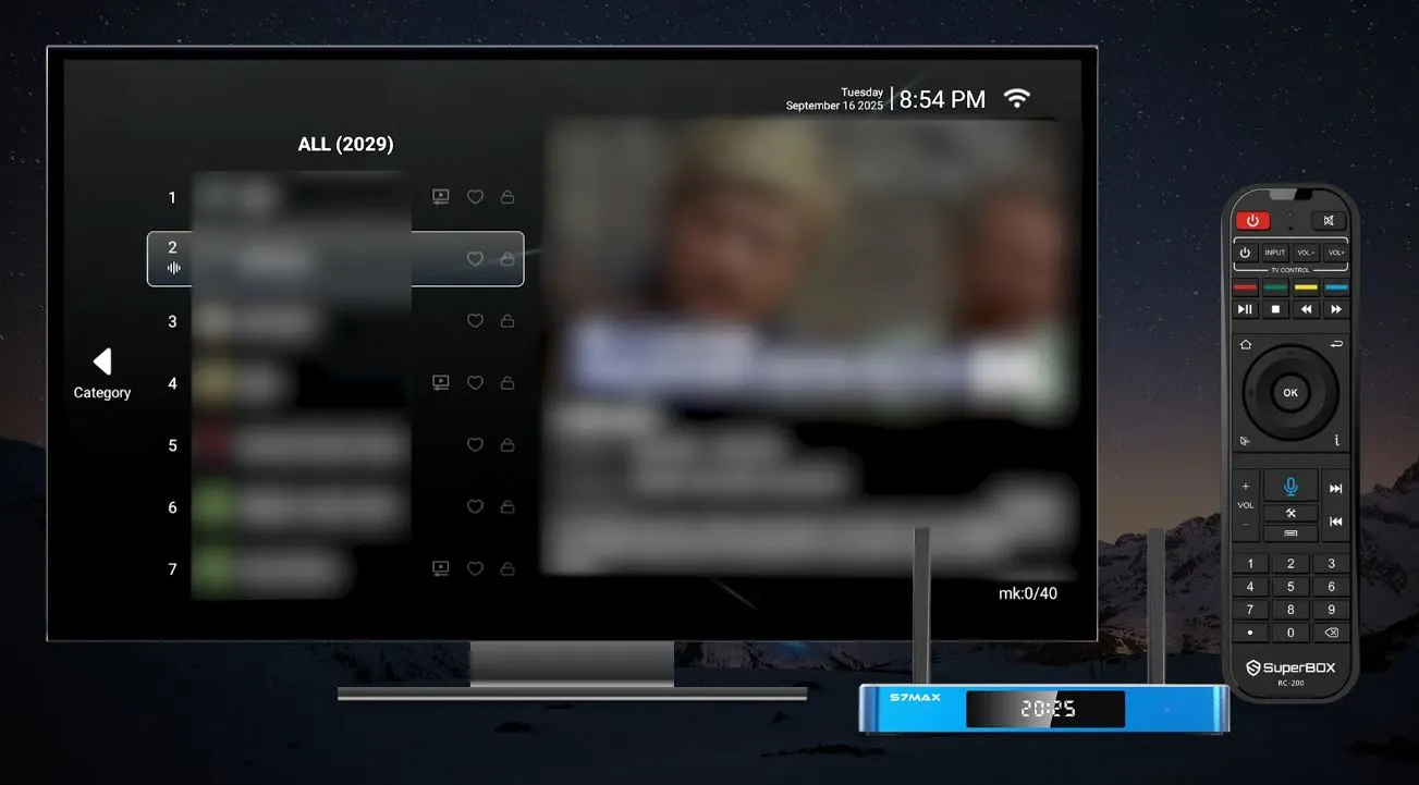 Blue TV Browse Channel by Preview 1