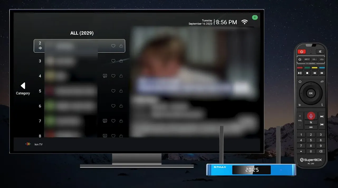 Blue TV Voice Command 1