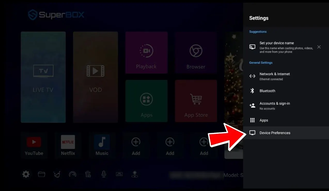 SuperBox Ethernet Problems: How to Fix a Wired Connection That Is Not Working 28 Ethernet Missing Step 1