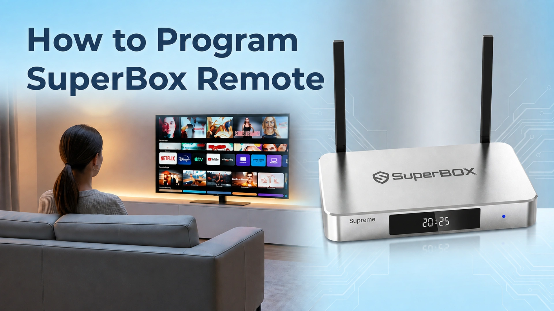 How to Program Remote SuperBox