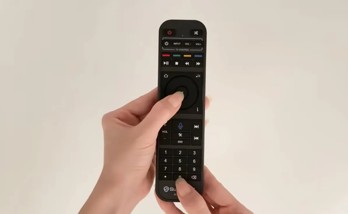 SuperBox RC-200L Backlit Remote Tutorial 20 SuperBox Backlit remote step 2