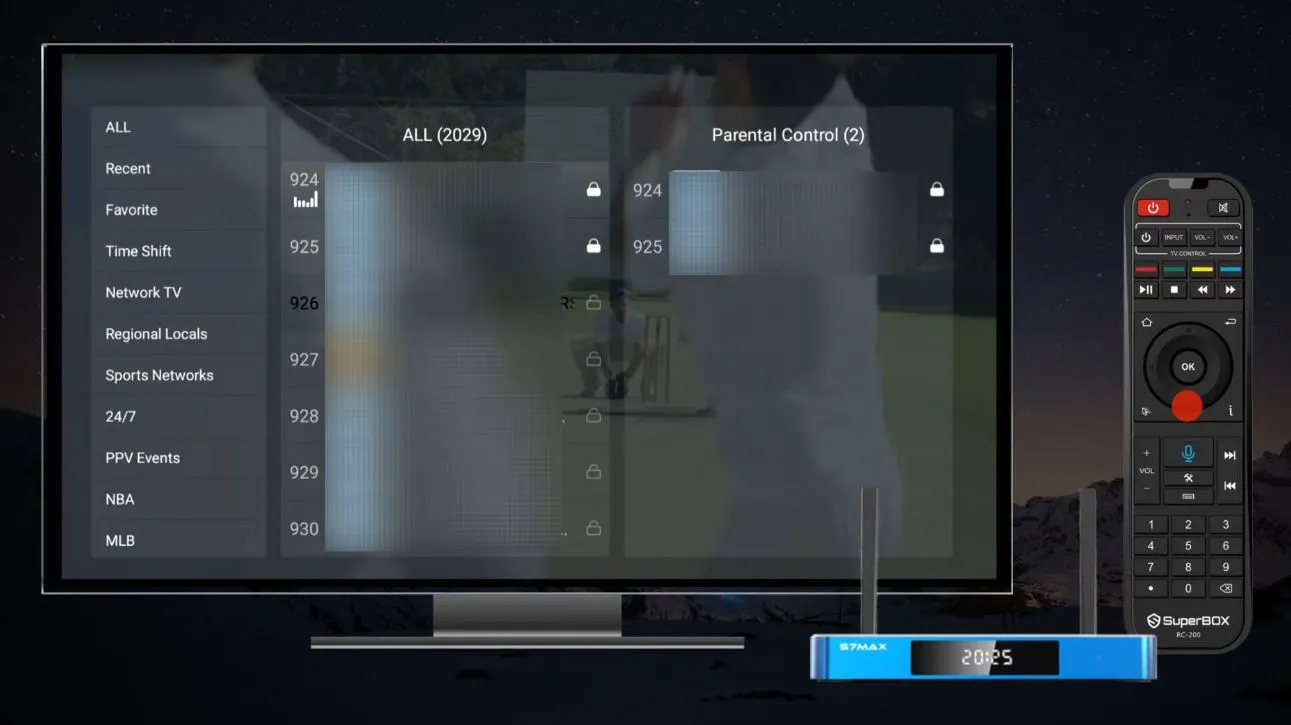 SuperBox Parental Control step 3