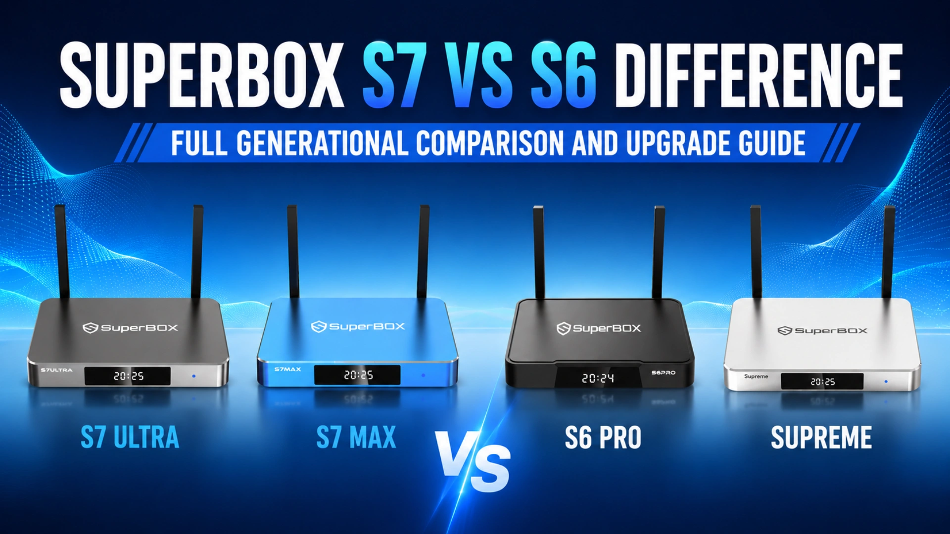 SuperBox S7 vs S6 Difference Full Generational Comparison and Upgrade Guide