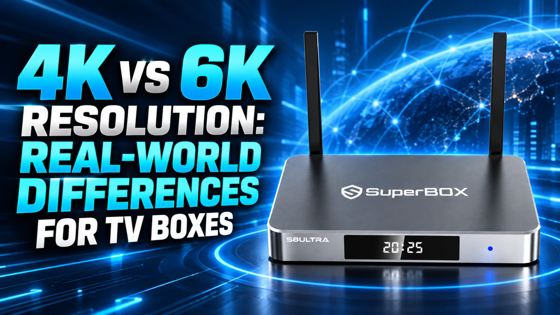 4K vs 6K Resolution Real-World Differences for TV Boxes