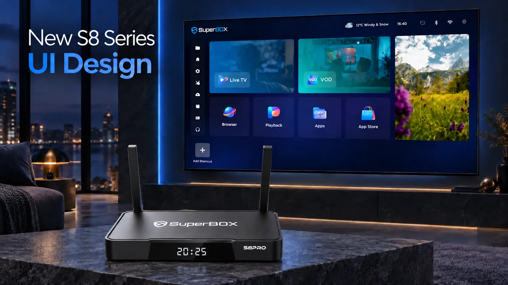 S8 Series New Feature New UI Design