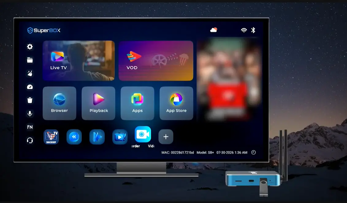 How to Use the SuperBox S8 Recorder App (Built-in Recording): Complete Guide 20 SuperBox S8 Add Flash Drive