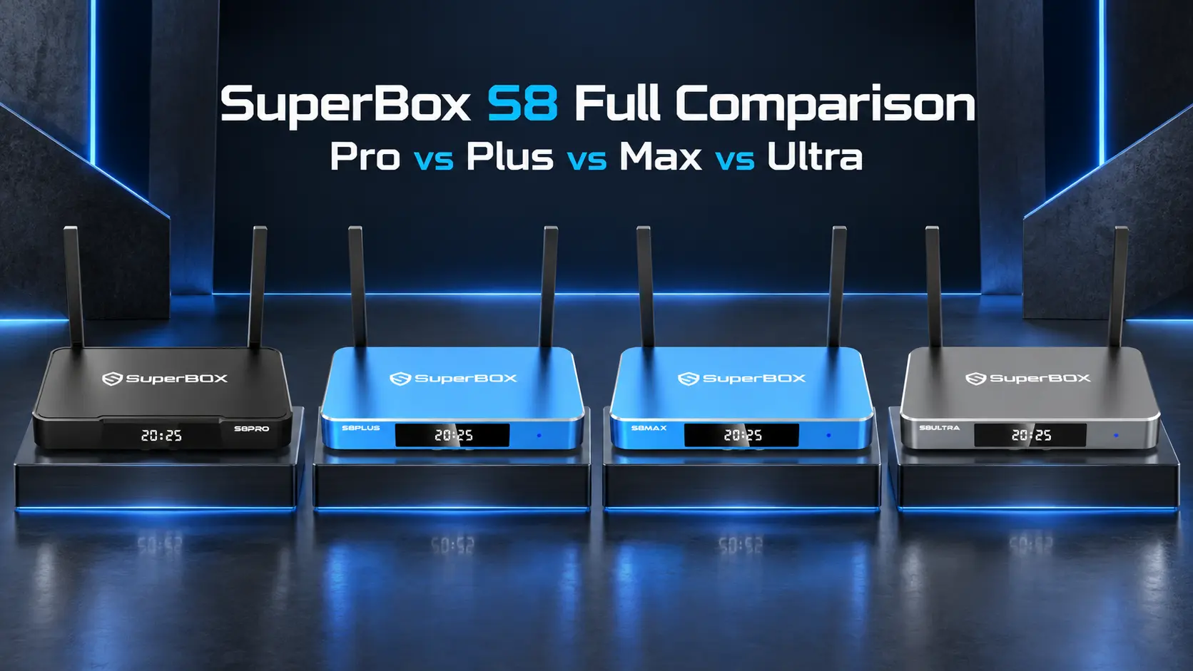 SuperBox S8 Full comparison